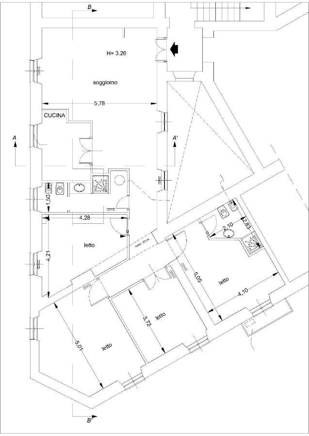 Lovely 4-Bedroom Apartment 30M Sangiovanni Metro Rome Luaran gambar